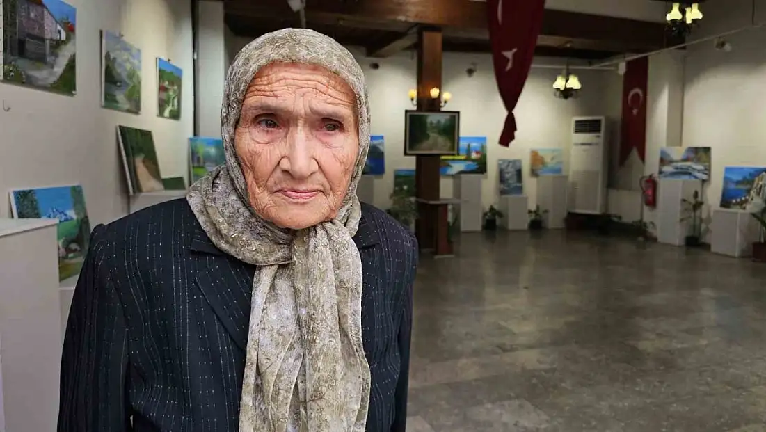 İkinci kişisel sergisini sanatseverlerle buluşturdu