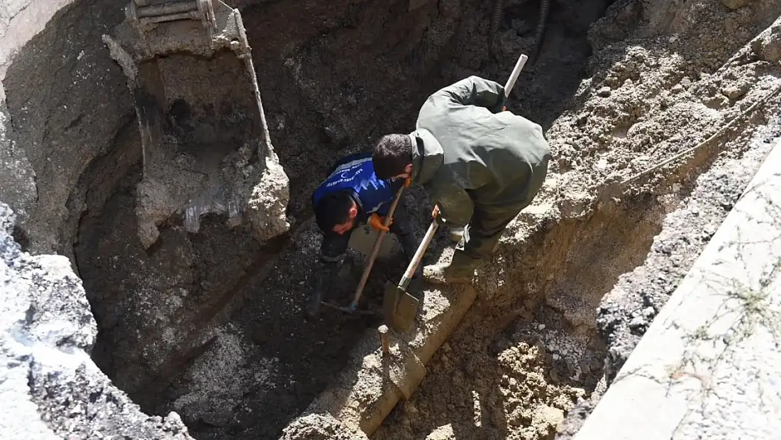 Arıza Giderildi Sular Yeniden Veriliyor