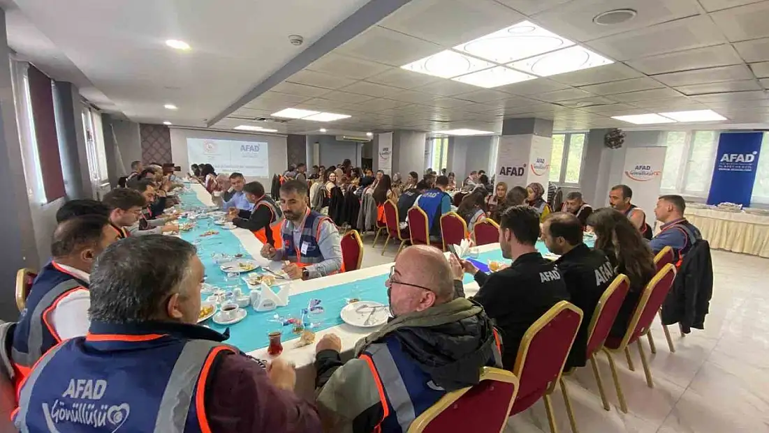 Bartın'da 74 AFAD Gönüllüsüne Sertifikaları Verildi