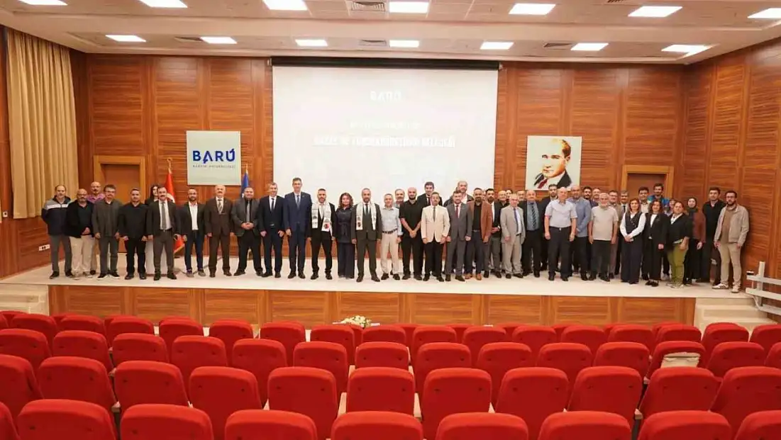 BARÜ Bilim Kafe'de Gazze'de yükseköğretimin geleceği değerlendirildi