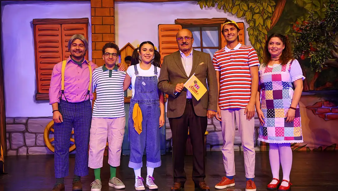 Çocuklar Tiyatro Keyfi Yaşadı