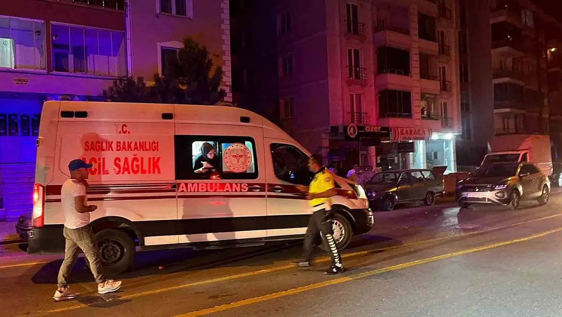 Çorum'da otomobilin çarptığı yaya yaralandı