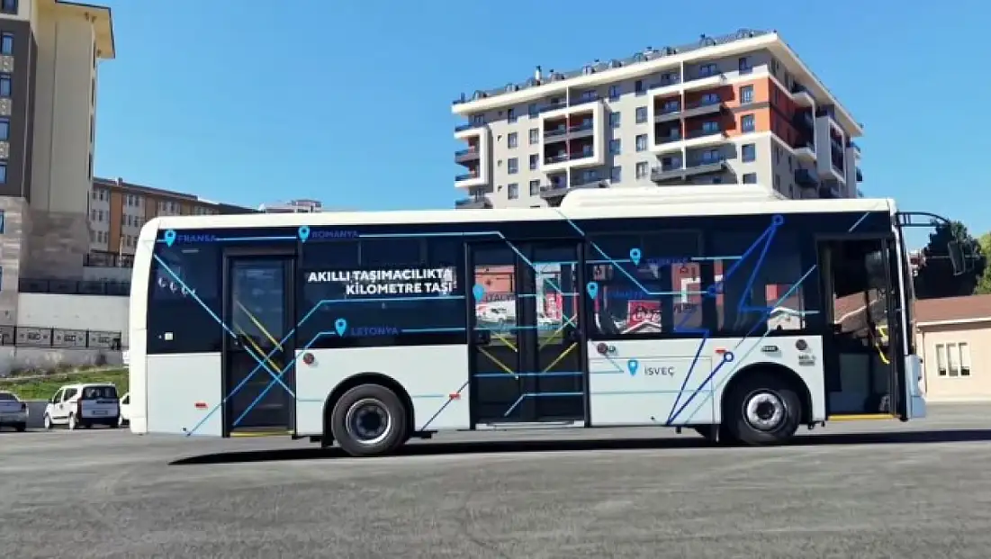 Elektrikli Otobüs İçin Test Sürüşü Başladı