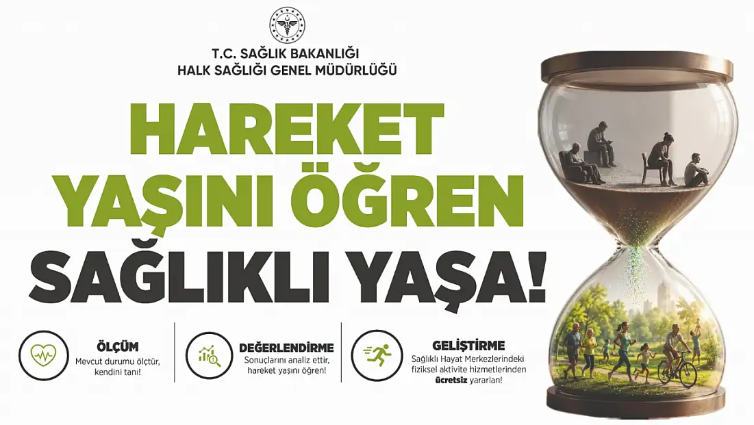 'Hareket Yaşını Öğren, Sağlıklı Yaşa' Kampanyası Başladı