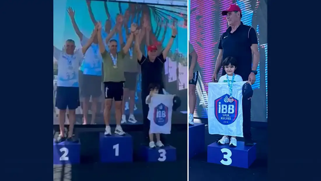 İnebolulu Yüzücü Hasan Heke, Üçüncü Oldu