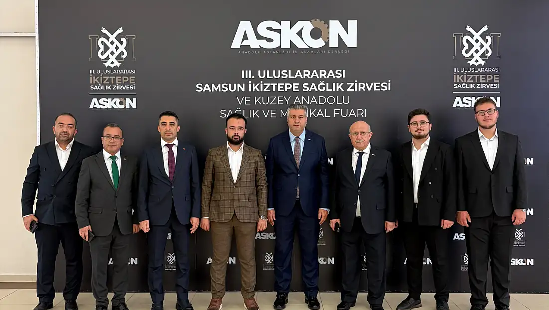 Kastamonu ASKON Heyeti Sağlık Zirvesine Katıldı