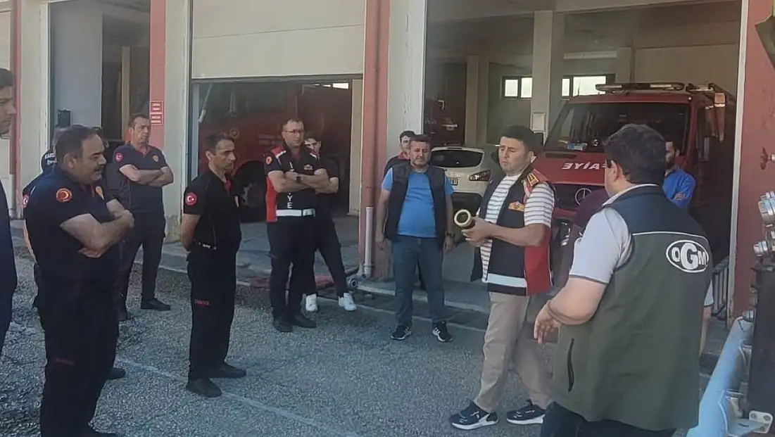 Kastamonu Belediyesi İtfaiyesine Orman Yangınlarıyla Mücadele Eğitimi Verildi