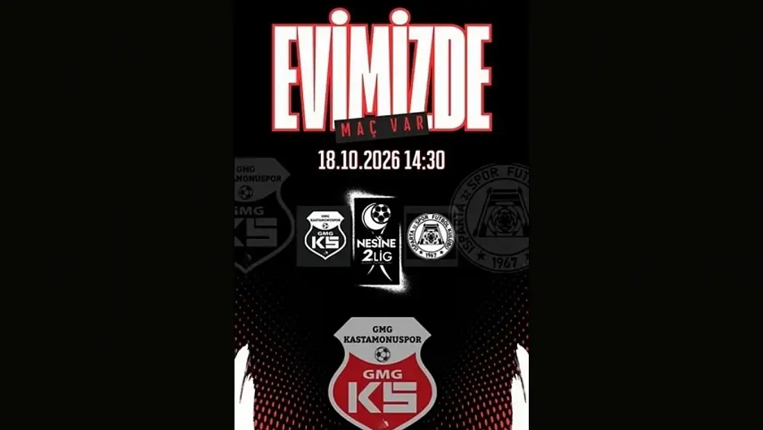 Kastamonuspor Yarın Sahasında Isparta’yı Ağırlayacak