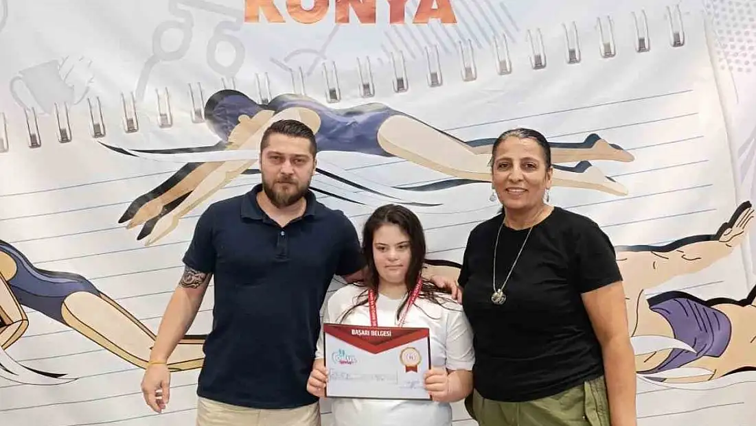Lösemiyi Yenen Masal Çelik, Yüzmede Türkiye Birincisi Oldu