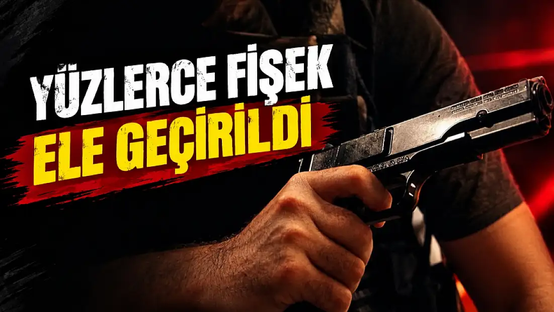 14 Silah Ve Yüzlerce Fişek Ele Geçirildi