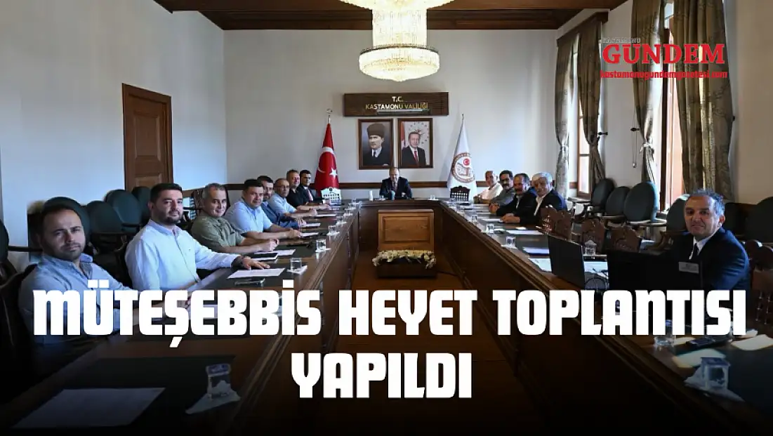 Devrekani TDİOSB Müteşebbis Heyet Toplantısı Yapıldı