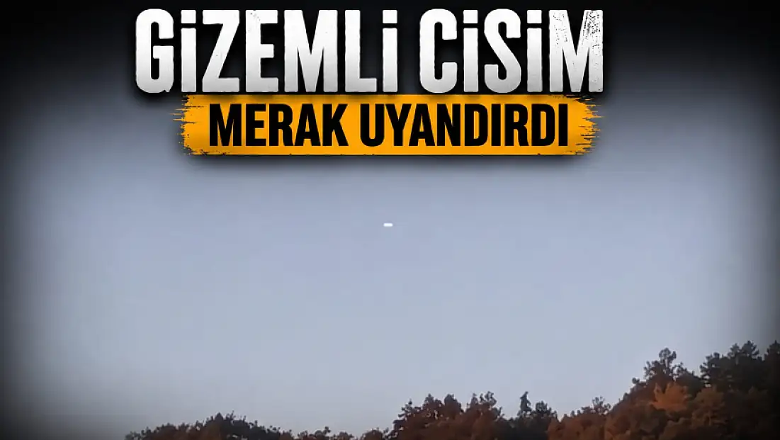Gizemli Cisim Merak Uyandırdı