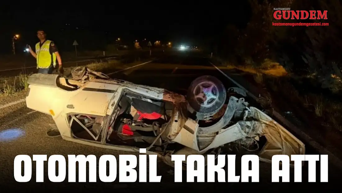 Otomobil Takla Attı