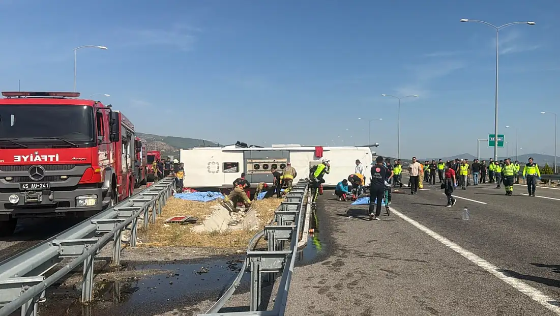 Manisa'da Katliam Gibi Kaza