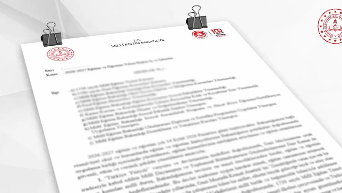 MEB, 81 İle Genelge Gönderdi