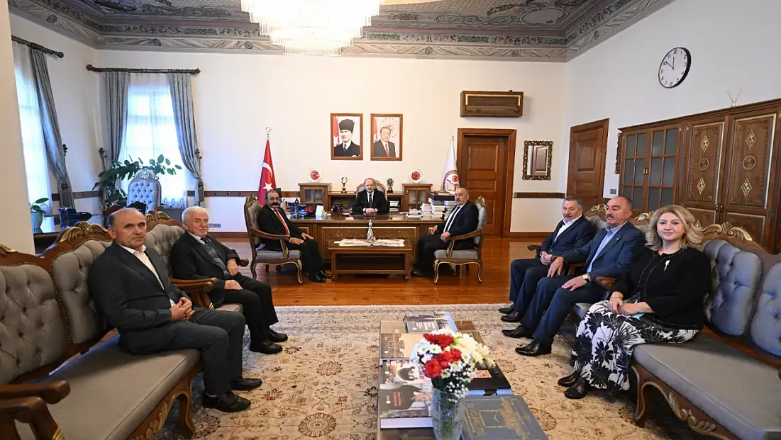 Muhtarlardan Vali Dallı'ya Ziyaret