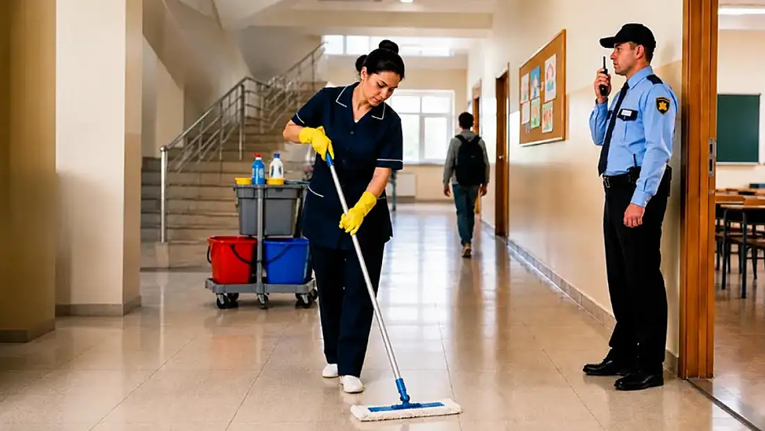 Okullara Güvenlik Ve Temizlik Görevlileri Alımı Başvuruları Başladı