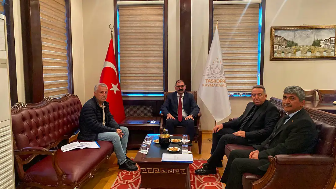 Sami Kuşçu’dan Kaymakam Demirdağ’a Ziyaret