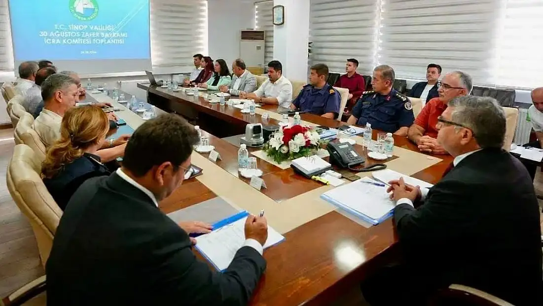 Sinop'ta 30 Ağustos Zafer Bayramı'nın 104. yılı coşkuyla kutlanacak