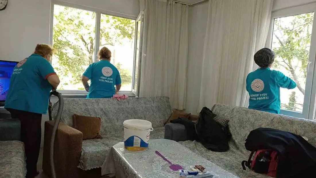 Sinop'ta 800 yaşlı ve engelliye vefa desteği