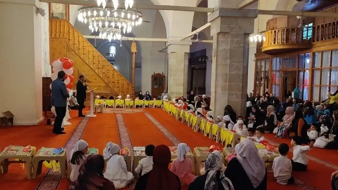 Sinop'ta miniklerin Kur'an-ı Kerim heyecanı