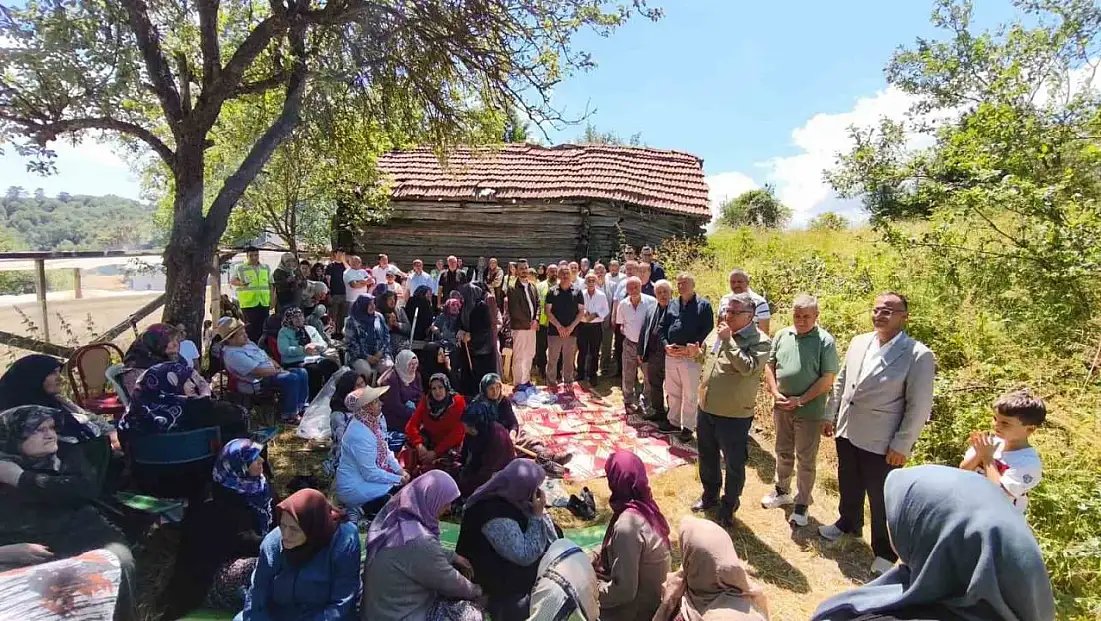 Sinop'ta yağmur ve şükür duası