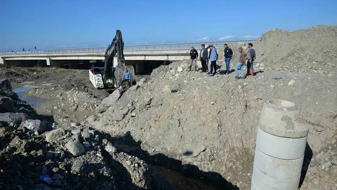 Türkeli'de kanalizasyon hattı yenileniyor
