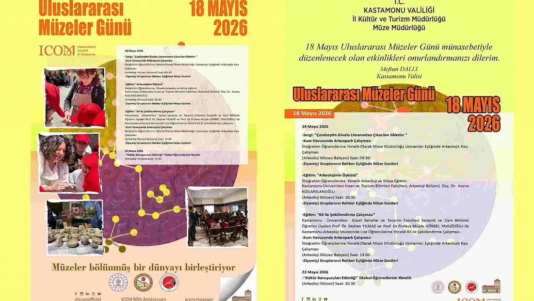Uluslararası Müzeler Günü Etkinlikleri Başlıyor