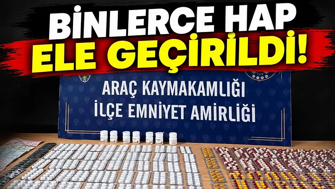 Binlerce Hap Ele Geçirildi!