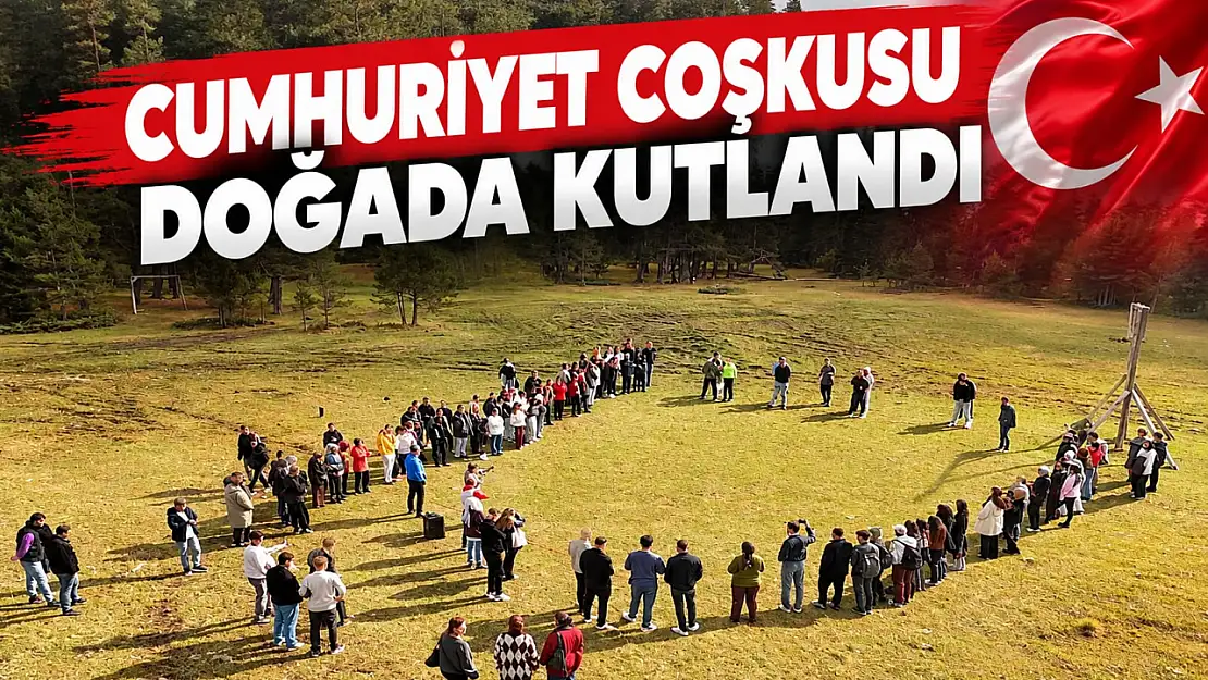 Cumhuriyet Coşkusu Doğada Kutlandı