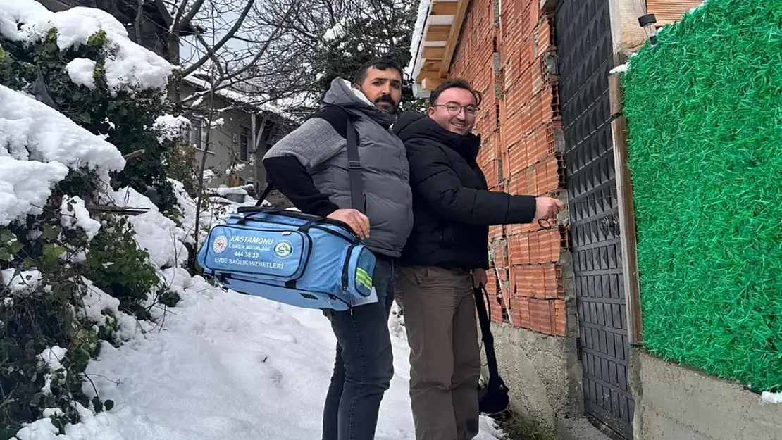 Evde Sağlık Hizmeti Sürüyor