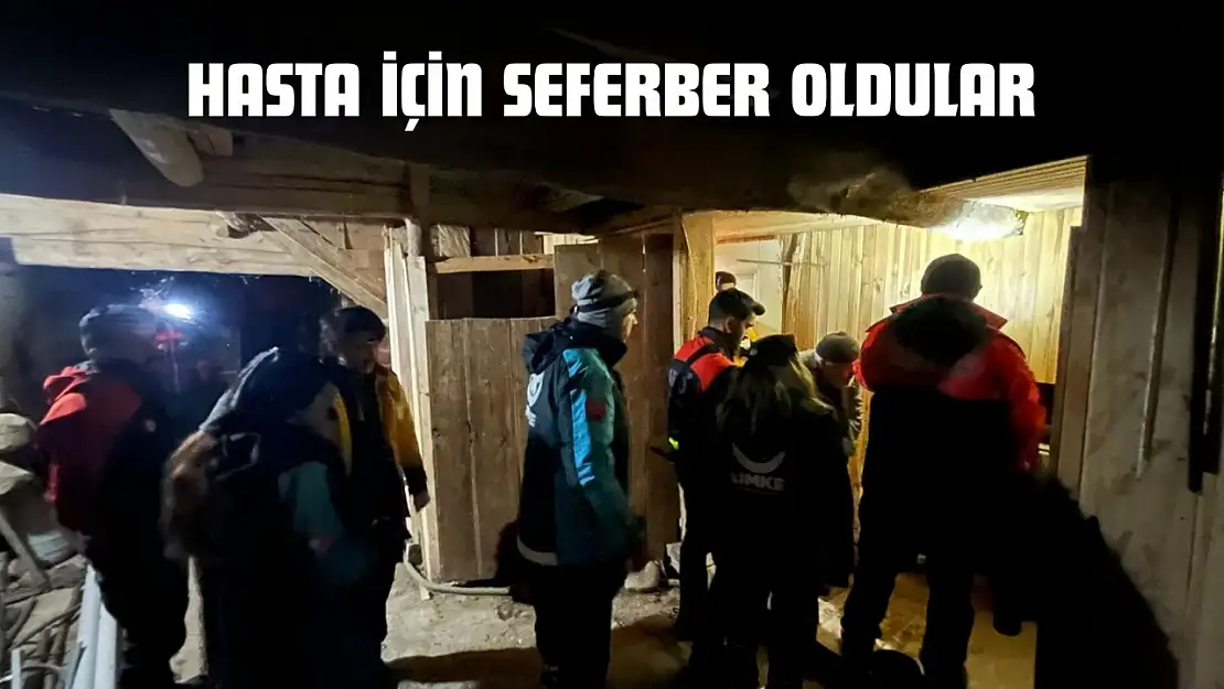 Hasta İçin Seferber Oldular
