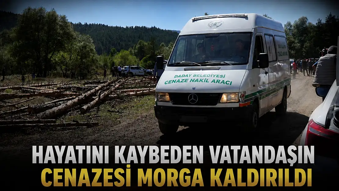 Hayatını Kaybeden Vatandaşın Cenazesi Morga Kaldırıldı