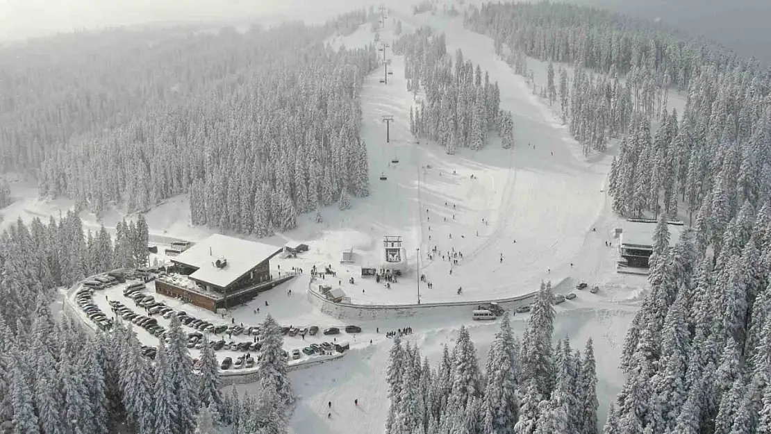 Ilgaz Dağı'nda Yarıyıl Tatili Coşkusu