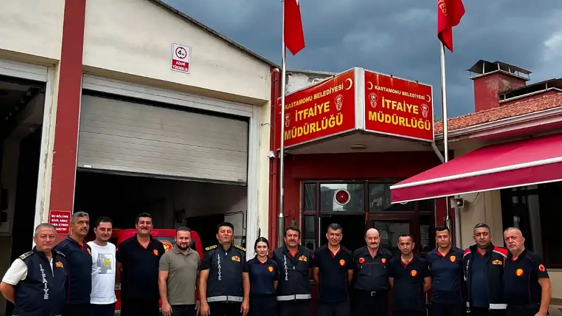 İtfaiyede Stajını Tamamlayan Öğrenci Mezun Oldu