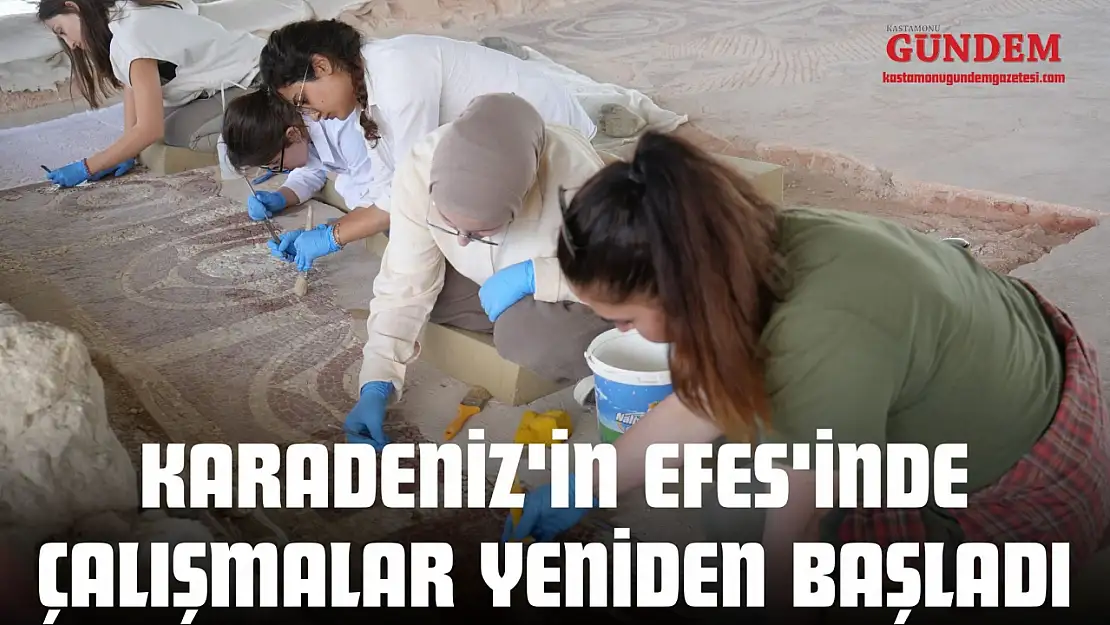 Karadeniz'in Efes'inde Çalışmalar Yeniden Başladı