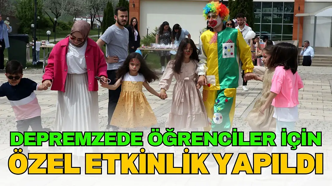 Kastamonu'da Depremzede Çocuklar İçin Özel Etkinlik