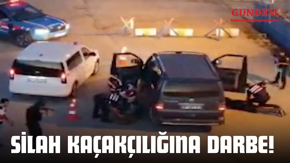 Kastamonu'da Silah Kaçakçılığına Darbe!