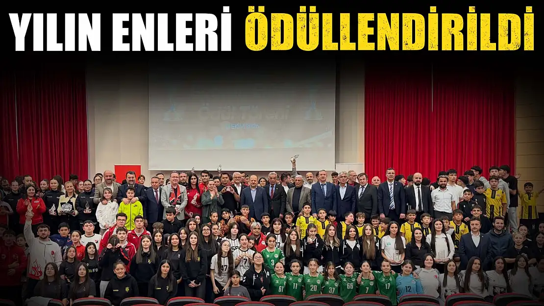 Kastamonu'da Yılın Enleri Ödüllendirildi