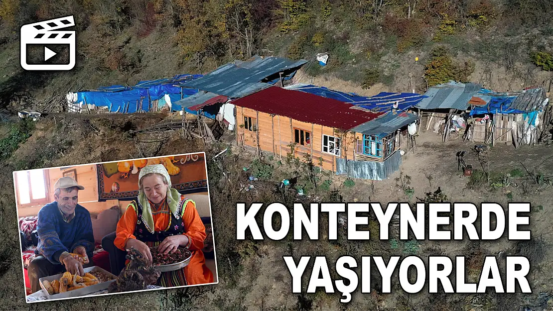 Konteynerde Yaşıyorlar