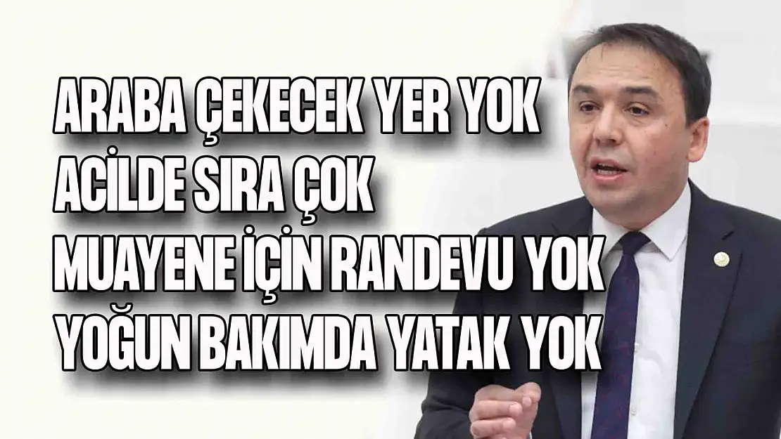 Milletvekili Baltacı TBMM'de Konuştu: Gündeminde Sağlık Vardı!