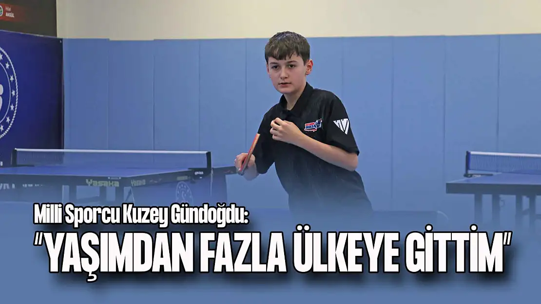 Milli Sporcu Kuzey Gündoğdu, Kampa Kutlamalarla Uğurlandı