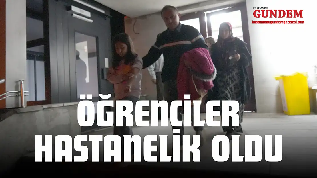 Öğrenciler Hastanelik Oldu