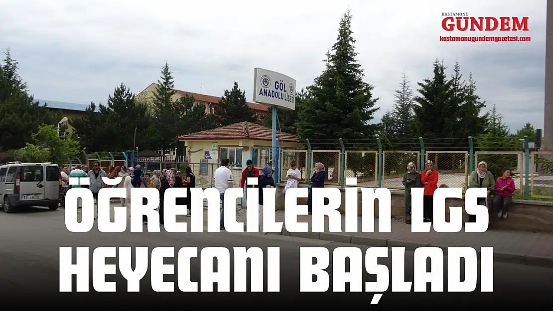 Öğrencilerin LGS Heyecanı Başladı