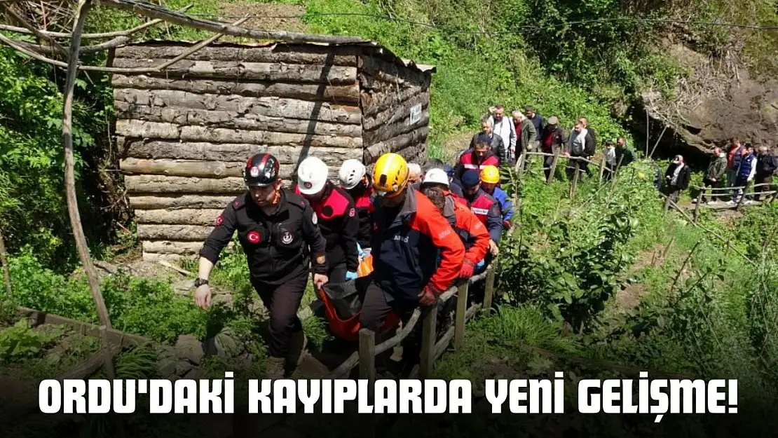 Ordu'daki Kayıplarda Yeni Gelişme!