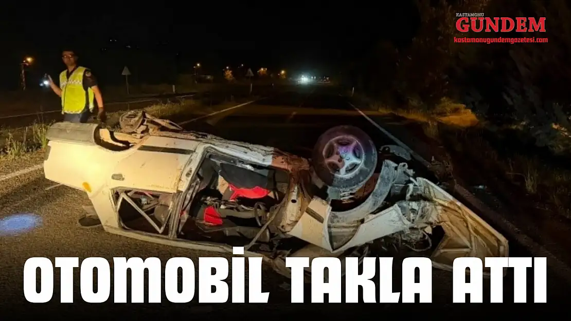Otomobil Takla Attı