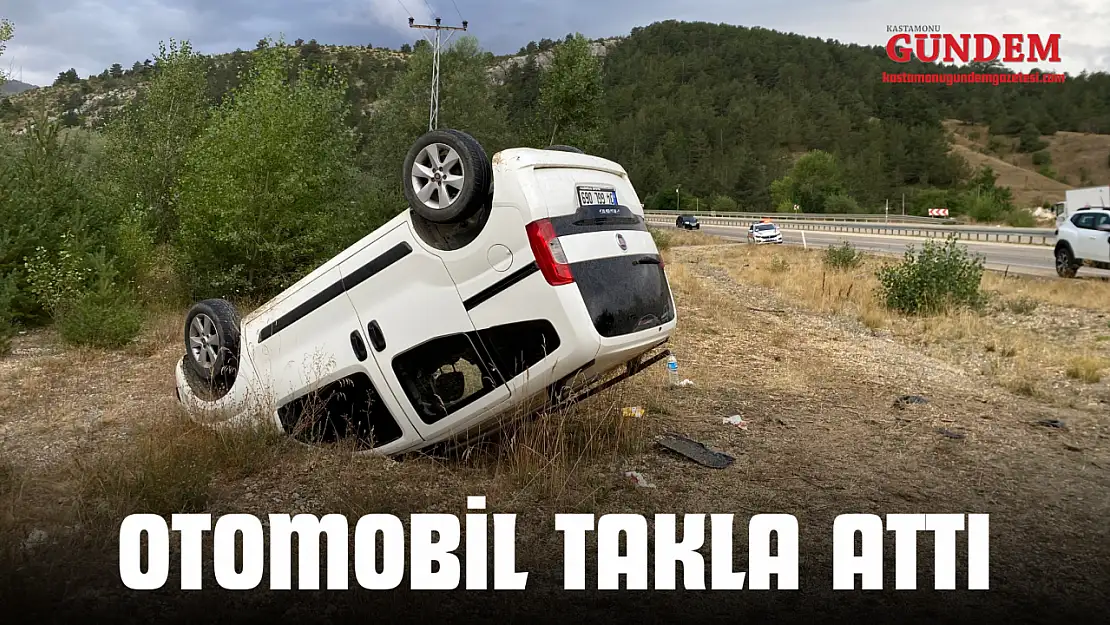 Otomobil Takla Attı