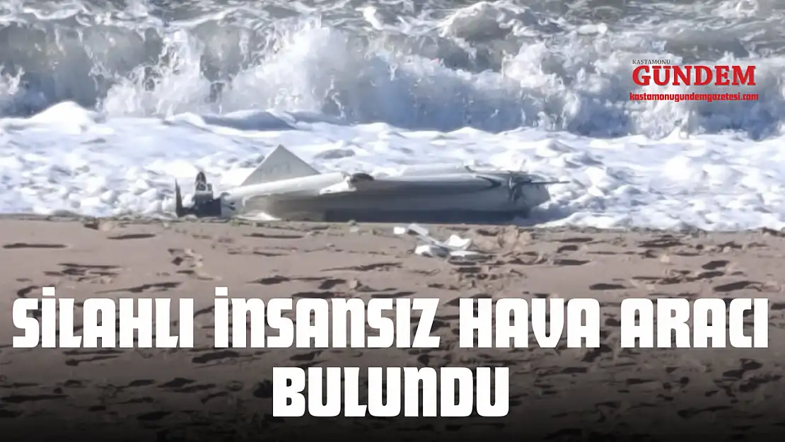 Plajda Silahlı İnsansız Hava Aracı Bulundu