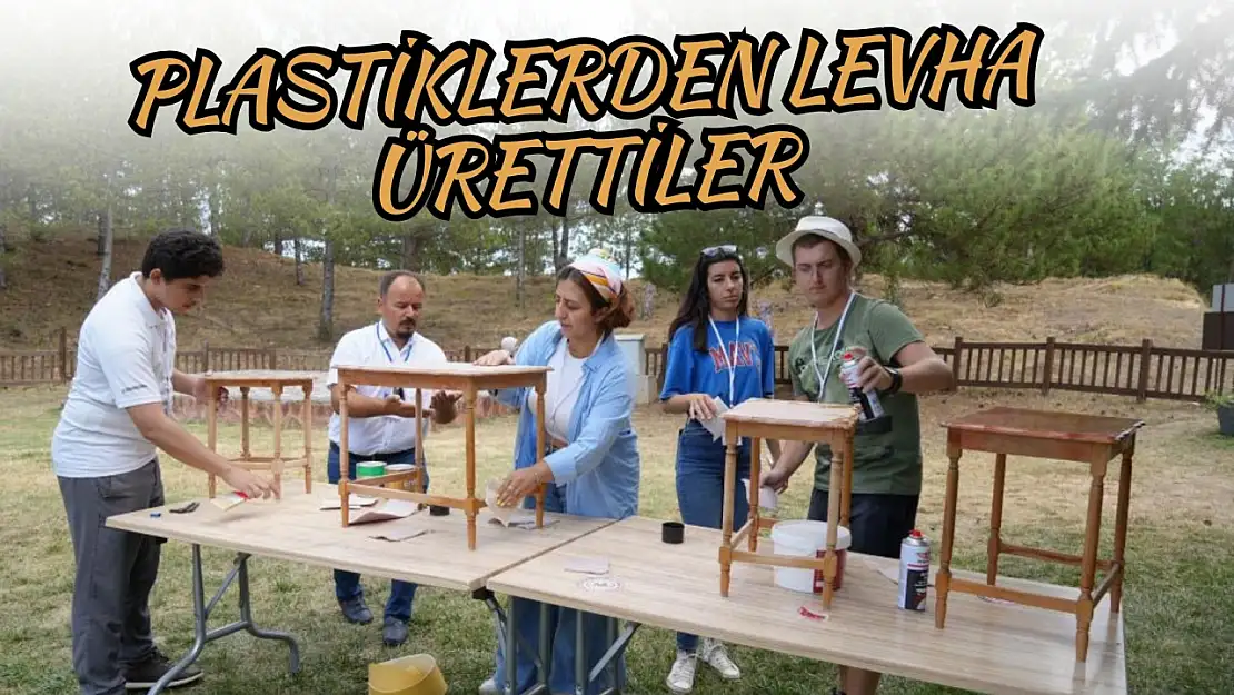 Plastiklerden Levha Ürettiler