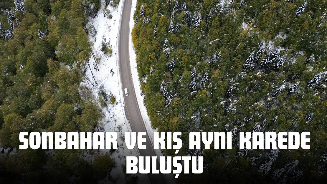 Sonbahar Ve Kış Aynı Karede Buluştu